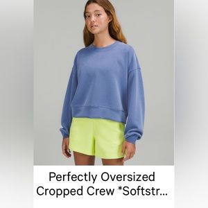 Perfectly Oversized Cropped Crew *Softstream